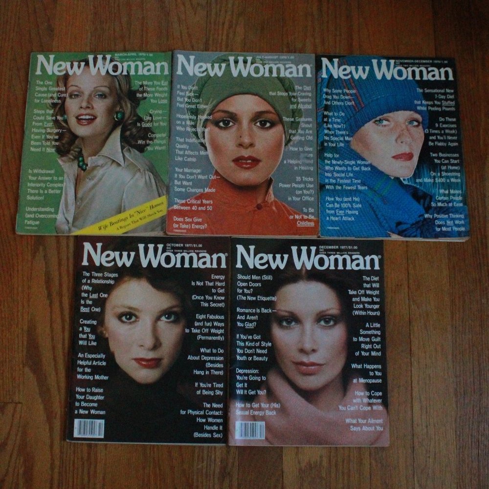 Bundle of Vintage New Woman Magazines